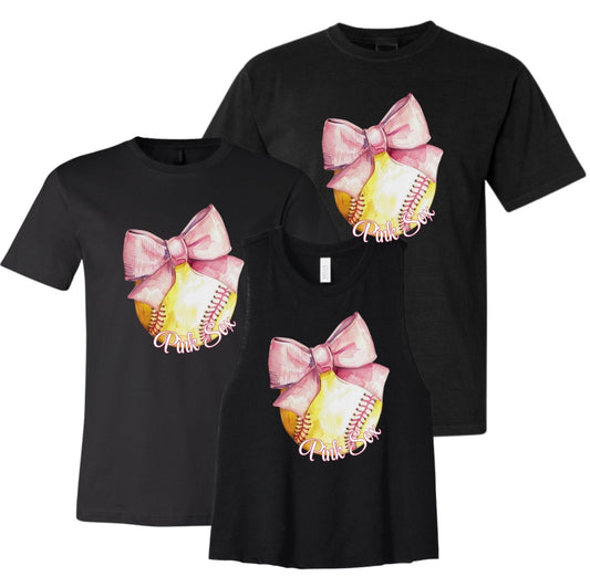 PSK26 - Coquette Softball - Black