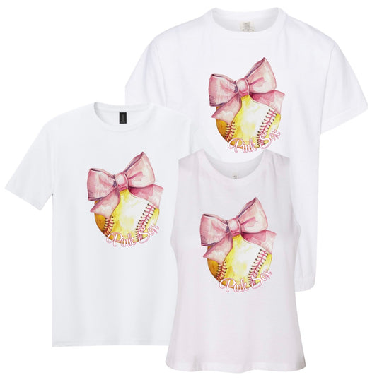 PSK26 - Coquette Softball - White