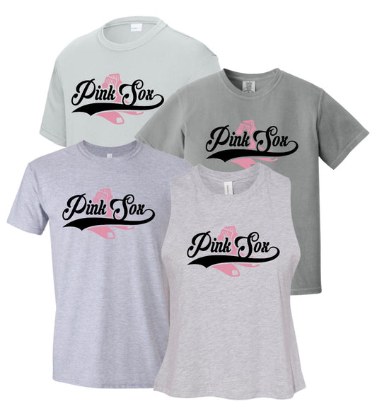 PSK26 - Pink Sox - Grey