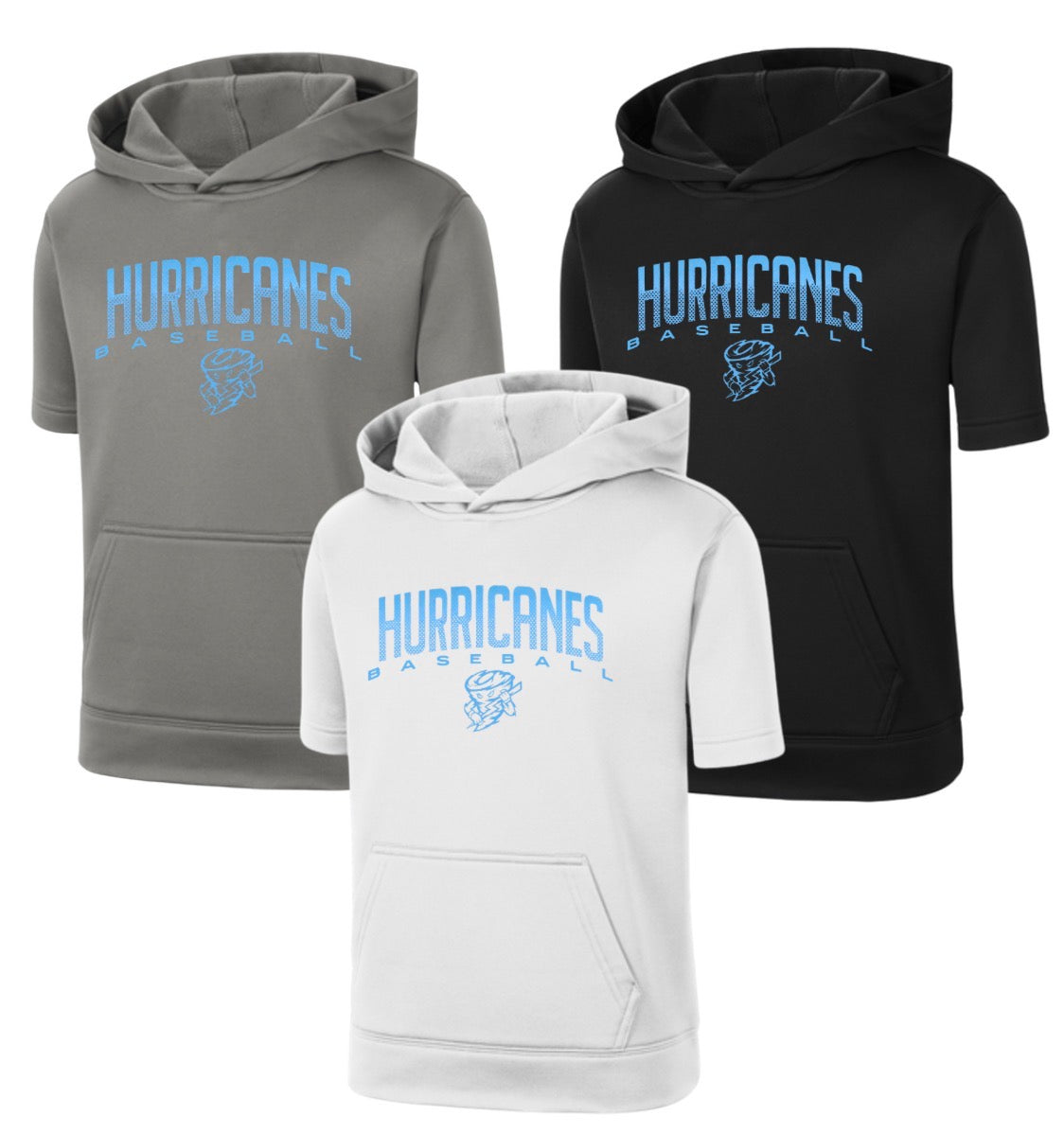 HB26 - Hurricanes Baseball - Short Sleeve Fleece
