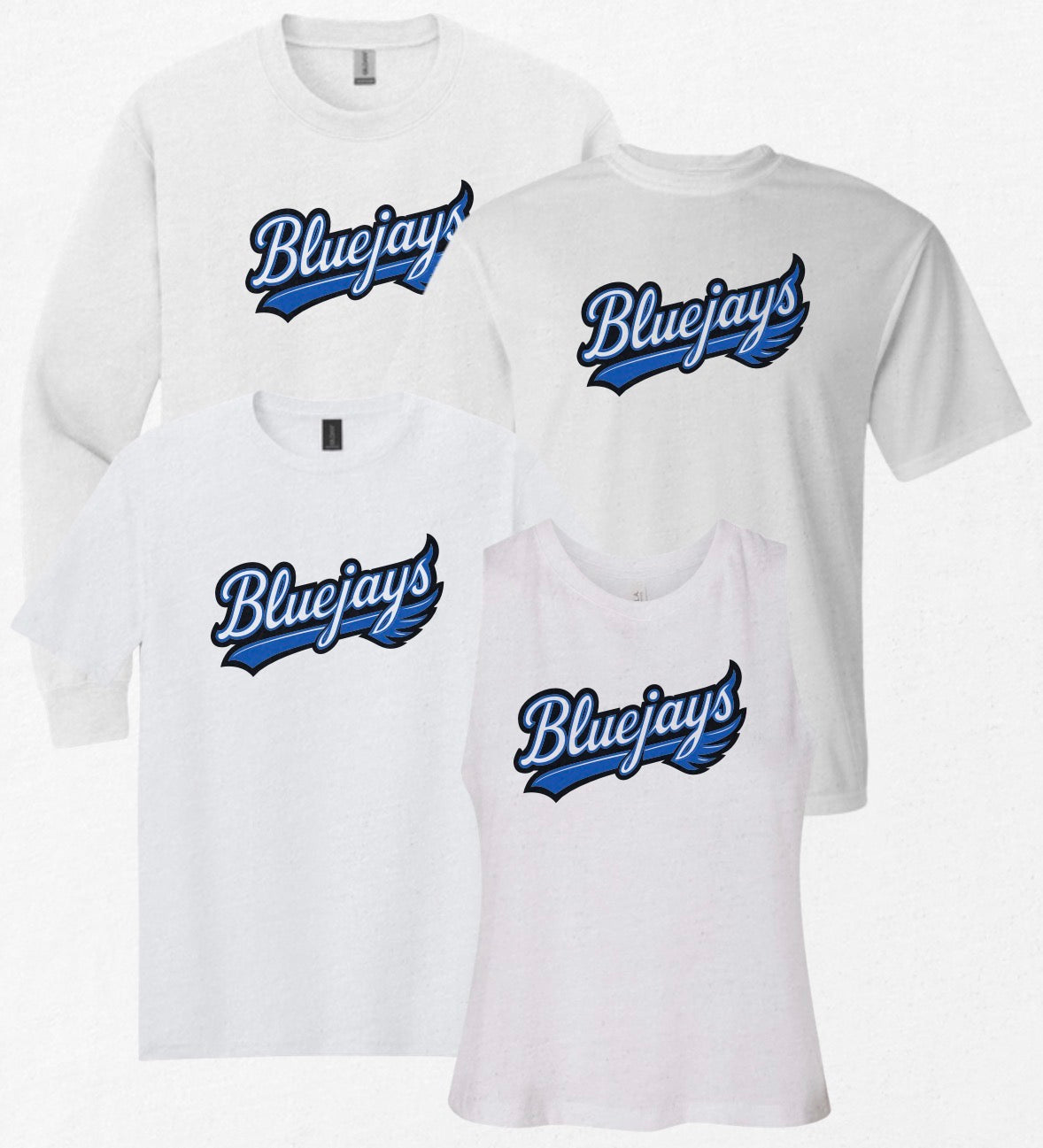 GBJ26 - Blue Jays Logo - White