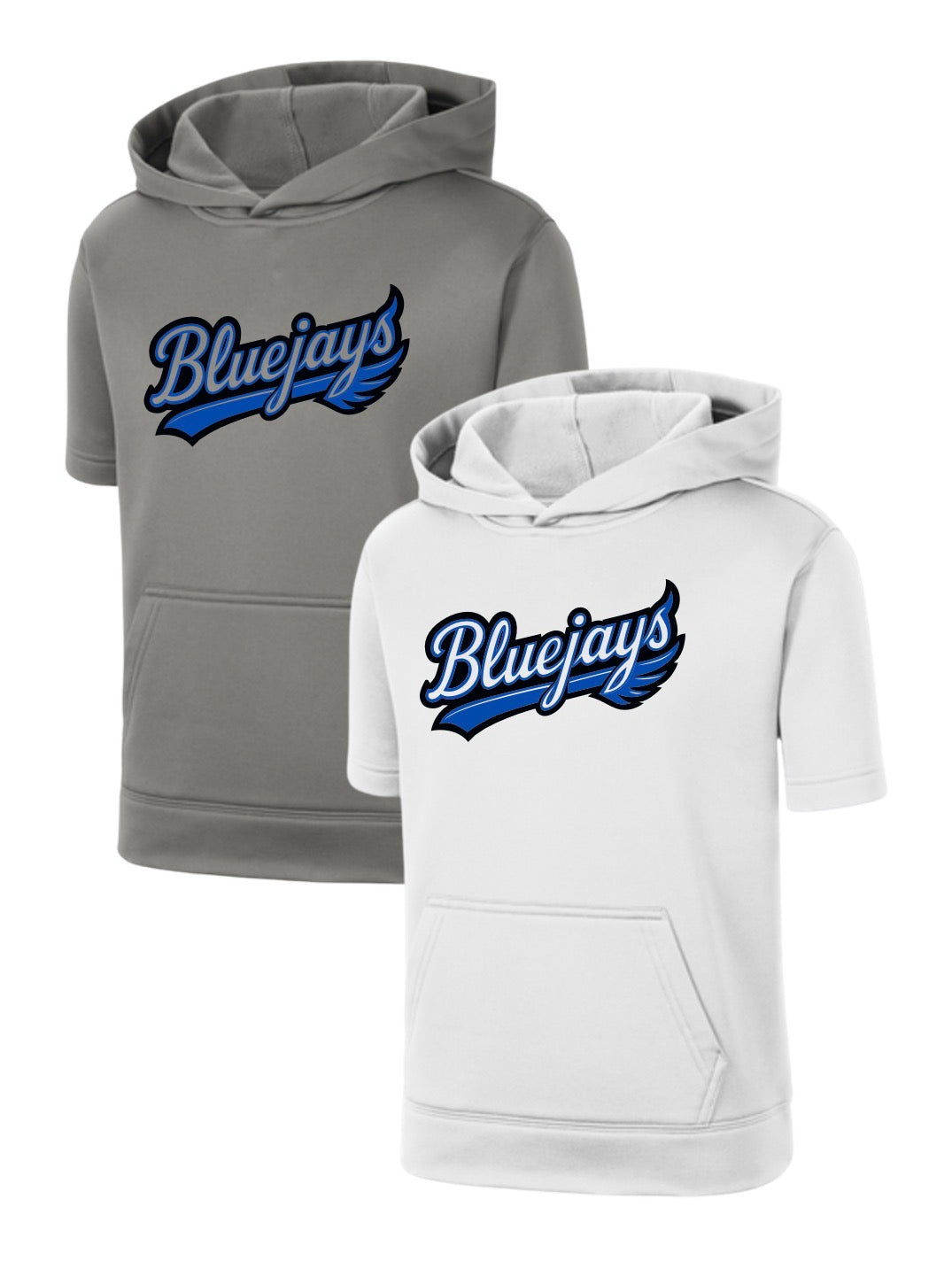 GBJ26 - Blue Jays Logo - Short Sleeve Fleece Performance