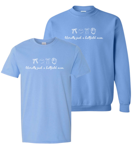 HB26 - Ballfield Mom - Light Blue