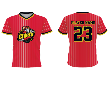 JC- Jenks Chiefs Uniform Jersey