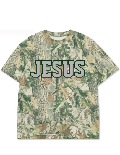 JESUS CAMO TEE