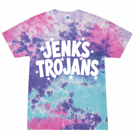 JW26- JENKS TROJANS TIE DYE