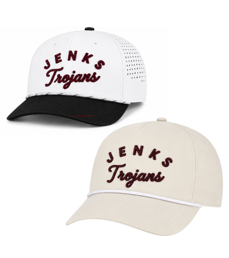 JW4- JENKS TROJAN HATS
