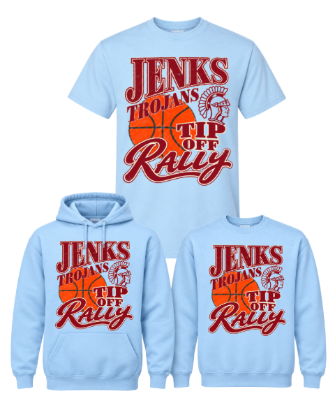 JB26 - Jenks Basketball- Tip Off Rally- Blue