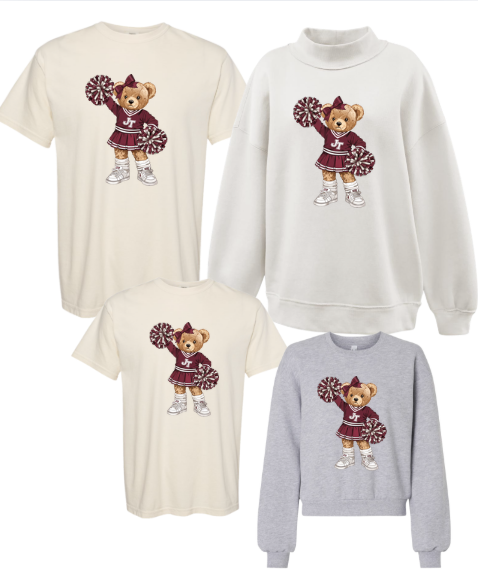 JVC26- CHEER BEAR