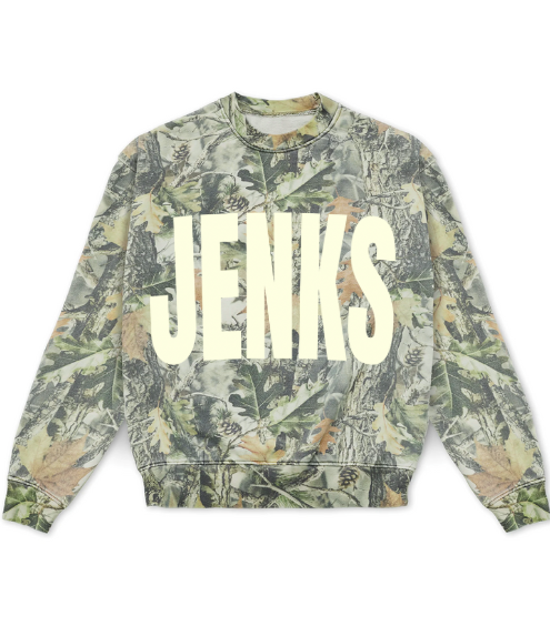 JC25- Camo Crewneck Sweatshirt