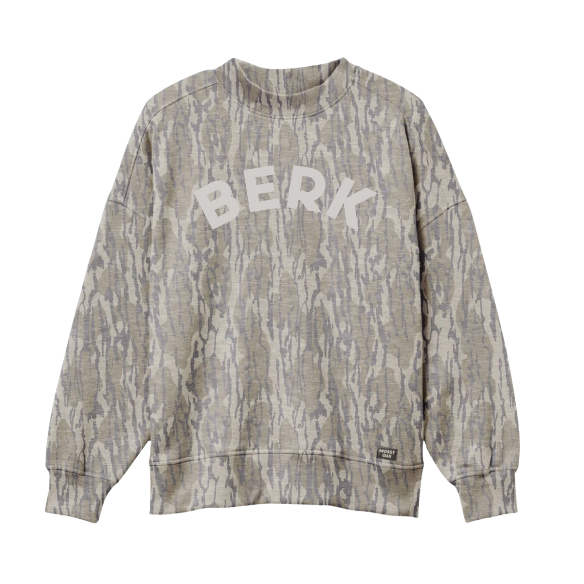 Berk Camo Mock Neck
