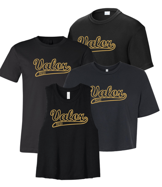 VS25 - Valor Script Tee